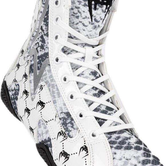 Venum White Snake Boxing Shoes - White ( used once ) - Picture 6 of 6